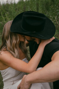 milwaukee wisconsin couple during engagement session