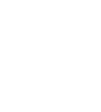 White moon branding icon.