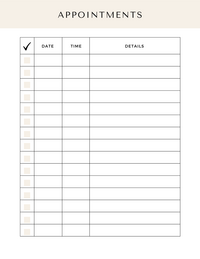 Appointment Planner for Business