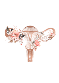 Floral Uterus Logo