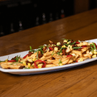 Loaded queso fries Stanwood Grill Restaurant