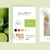 brand kit for health and wellness coaches