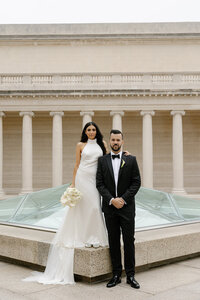 Legion of honor wedding ceremony white