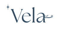 Vela relocation blue logomark
