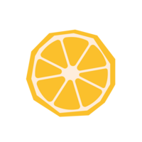 Yellow fruit clipart.
