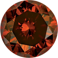 Burnt Ornage Diamond Luxury Vibrant