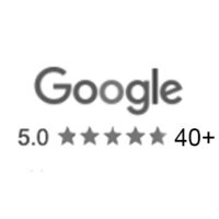 Google logo with 35 5-star reviews