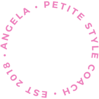 Bright pink variation of angela style coach logo