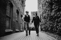 Portrait of Matt and Teri Mead, owners of Matt Mead Photography, wedding photographer in Erie, PA