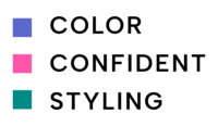 Color Confident Styling simplified logo
