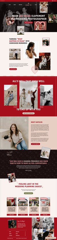Homepage of Harry's website