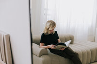 custom brand and website designer Tia Hughes of Duelle Made