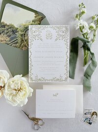 romantic wedding invitations