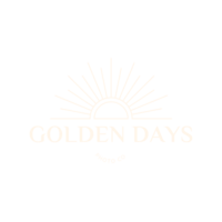 Family Photographer, Golden Days Logo with graphic of Sun