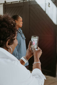 Baby shower candid shot, kattie jackson photography 