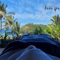Luna Spa therapist providing a relaxing in-home massage in Sayulita, bringing personalized wellness treatments directly to your vacation rental or home.