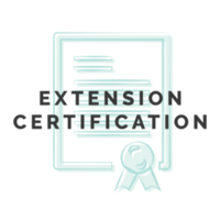 extension certification