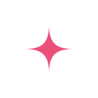 Hot pink star