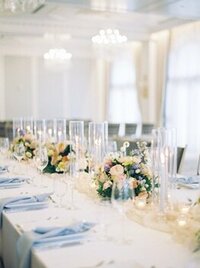 Wedding Table at Hotel Carmichael Carmel Indiana