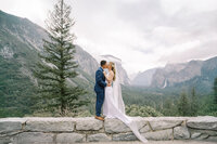 Central California elopement portraits with heartfelt connection