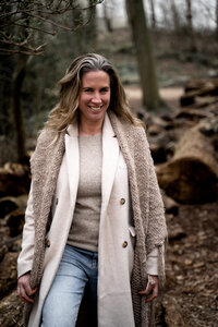 creatieve shoot op het strand
