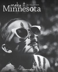 My son on the cover of Make it Minnesota Magazine