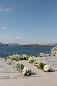 Wedding Aisle Florals