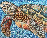 live event painting for a fundraiser in st.croix usvi