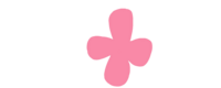 Abstract pink flower icon representing Erica Taylor Wellness brand