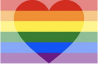 Rainbow colored Photo showcasing inclusive practice
