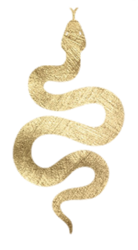 golden snake symbol