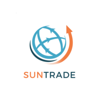 Globe et flèche logo suntrade