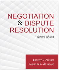 Negotiation and dispute resolution second edition book