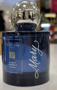 Personalised Calligraphy Engraved Perfume Bottle