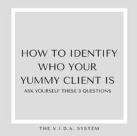 Instagram Infographic - How to Identify Your Yummy Client