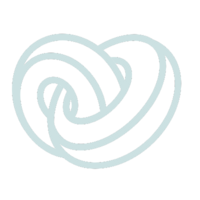 Connection icon, two interlocked rings