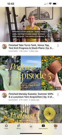 Lexie Dane Knits Youtube Podcast
