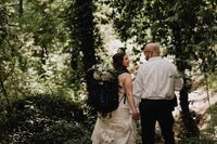 Adventure elopement at Ijams Nature Center in Knoxville, Tennessee photographed by Magnolia and Ember.