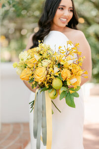 bride and groom at El Chorro Arizona Wedding Venue by Emily Brianne Photography