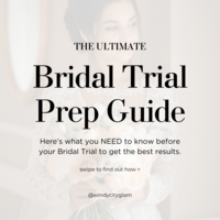The Ultimate Bridal Trial Prep GuideKnow exactly what to expect, how to prepare, and how to get the most out of your bridal hair and makeup trial.