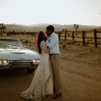 Joshua Tree CA micro wedding photography