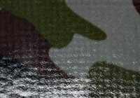 Custom knee brace in camo color