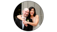 A bride and groom together under a veil after nashville wedding planners executed their ceremony