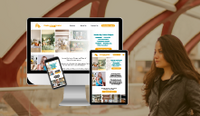 Graphic design for a Annual Report for a small and medium business that contracted our Graphic Design plan at ATamez Design