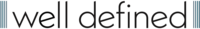 Well Defined Logo