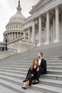 washington dc engagement session 