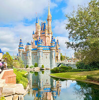 Cinderella's castle at Disney World