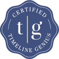 Certified Timeline Genius badge