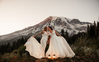 Mt. Rainier Elopement Photographer