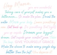 fill your well as a mama print- gracious adventures